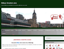 Tablet Screenshot of bilbaogreeters.com